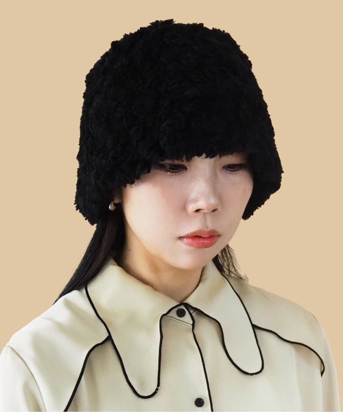 CONTROL FREAK(コントロールフリーク)の「CONTROL FREAK(コントロールフリーク)ベアロシアンキャップ(キャップ・レディース・ブラック/ブラウン・FREE)」の13枚目の写真