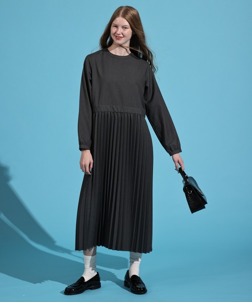 KELEN / ケレン」アコーディオンプリーツワンピース（ワンピース