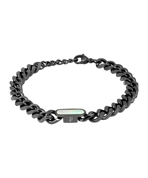 POLICE（ポリス）の「【POLICE】ポリス VIGOR ブレスレット（ブレスレット・メンズ・ブラック/シルバー/ゴールド・FREE）」の2枚目の写真