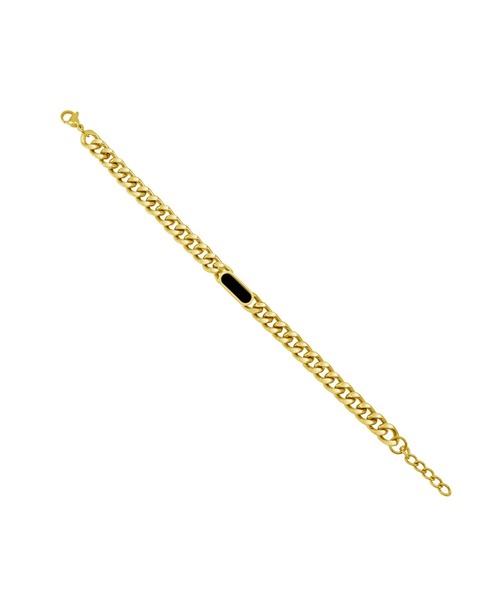 POLICE（ポリス）の「【POLICE】ポリス VIGOR ブレスレット（ブレスレット・メンズ・ブラック/シルバー/ゴールド・FREE）」の4枚目の写真