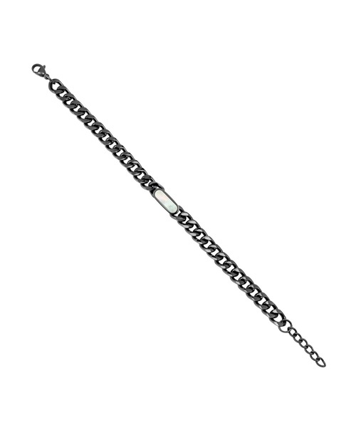 POLICE（ポリス）の「【POLICE】ポリス VIGOR ブレスレット（ブレスレット・メンズ・ブラック/シルバー/ゴールド・FREE）」の8枚目の写真