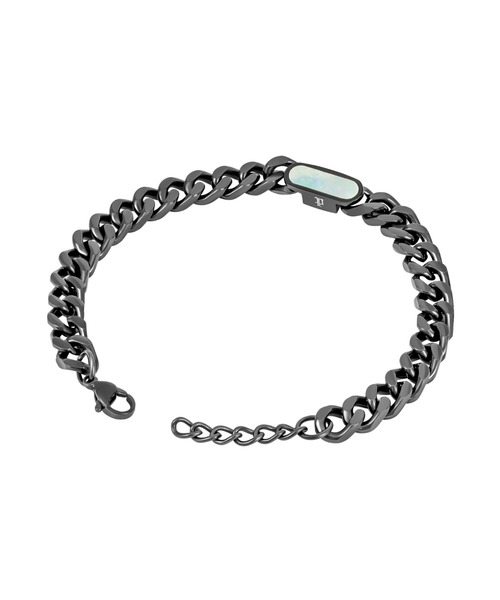 POLICE（ポリス）の「【POLICE】ポリス VIGOR ブレスレット（ブレスレット・メンズ・ブラック/シルバー/ゴールド・FREE）」の9枚目の写真