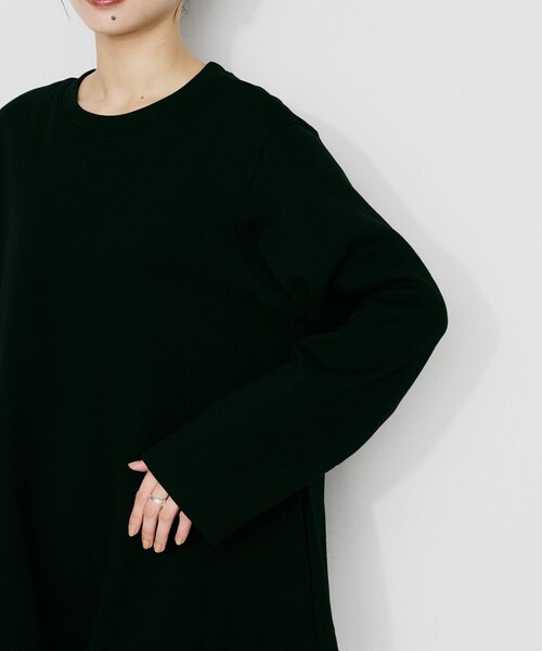 UNTITLED(アンタイトル)の「【YENN】バルーンチュニックプルオーバー(チュニック・レディース・ホワイト/ブラック・02)」の7枚目の写真