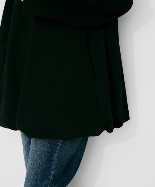 UNTITLED(アンタイトル)の「【YENN】バルーンチュニックプルオーバー(チュニック・レディース・ホワイト/ブラック・02)」の9枚目の写真