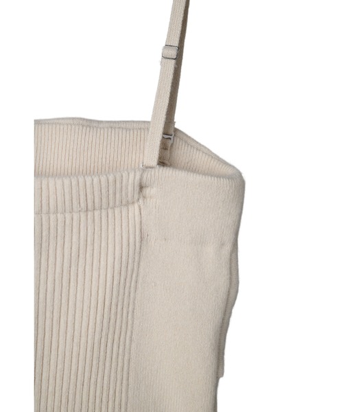 Lydie Ribbon-Tie Knit Ensemble（カーディガン/ボレロ）｜Her lip to