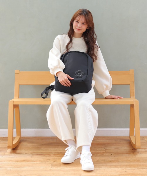 MARY QUANT（マリークワント）の「デイジーパッチライト リュック（バックパック/リュック・レディース・ブラック・FREE）」の15枚目の写真