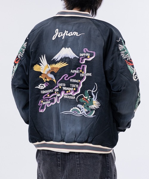 G*e様 シュタンバウム ビンテージ加工 リバーシブル スカジャン