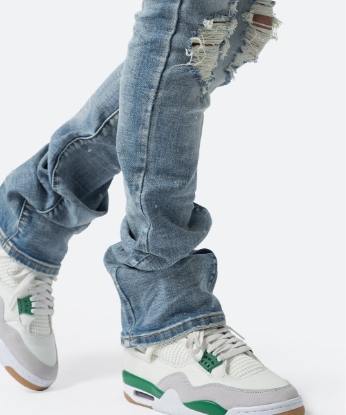 mnml(ミニマル)の「mnml/ミニマル/X598 SKINNY STACKED DENIM(デニムパンツ・メンズ・ブルー・28/29/30)」の8枚目の写真