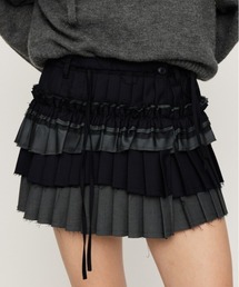 SLY（スライ）の「WRAP PLEATED SKIRT ラップ プリーツド スカート 秋服 冬服（スカート）」