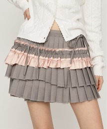 SLY（スライ）の「WRAP PLEATED SKIRT ラップ プリーツド スカート 秋服 冬服（スカート）」