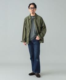 A VONTADE（アボンタージ）の「*A VONTADE / コットンポプリン シャツ ジャケット（ブルゾン）」