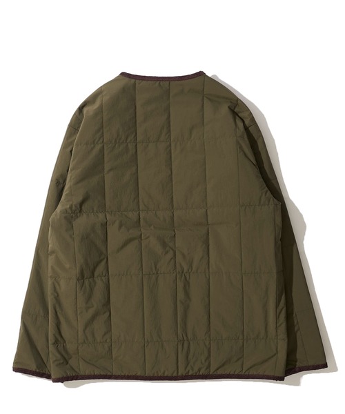 UNIVERSAL OVERALL(ユニバーサルオーバーオール)の「【UNIVERSAL OVERALL】キルティング中綿ジャケット(ブルゾン・レディース・ブラック/カーキ/グレー・MEDIUM/LARGE/X-LARGE)」の13枚目の写真