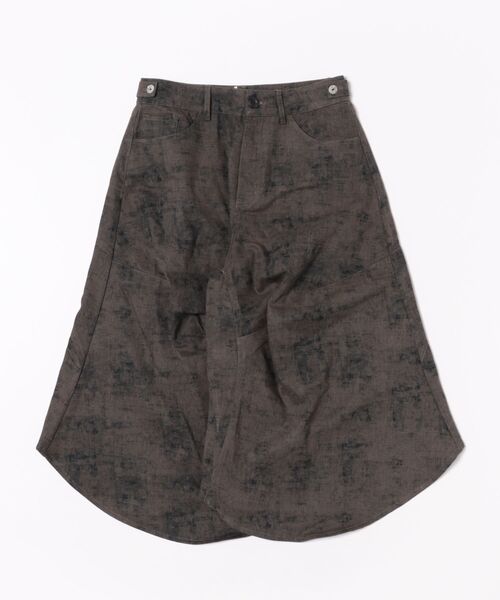 L.H.P(エルエイチピー)の「aenrmous/エーノマース/Over Knee Shorts(その他パンツ・レディース・チャコールグレー・2/1)」の1枚目の写真