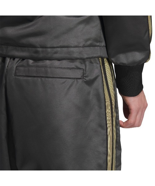 adidas（アディダス）の「アディダス adidas Staygold クライマウォーム メッシュの裏地付き フルレングス オープンヘム パンツ（その他パンツ・メンズ・ブラック×ブラック/ホワイト×ゴールド/ブラック×ゴールド・S/M/L/LL/3L）」の7枚目の写真