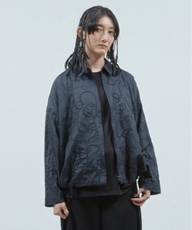 Dulcamara（ドゥルカマラ）の「ラフステッチZipアップBL（ブルゾン）」