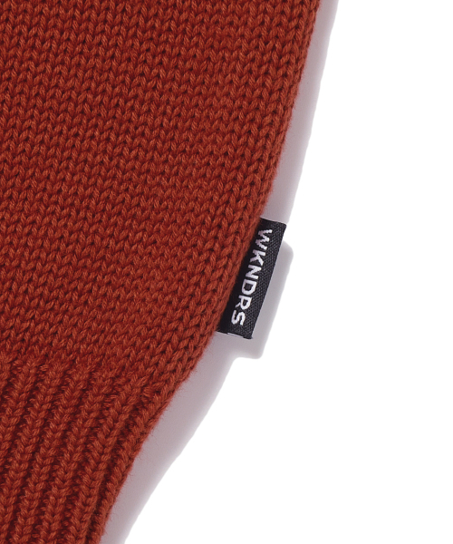 WKNDRS(ウィーキャンドース)の「SKULL KNITTED SWEATER (BURGUNDY)(ニット/セーター・レディース・その他・LARGE/X-LARGE/MEDIUM)」の5枚目の写真