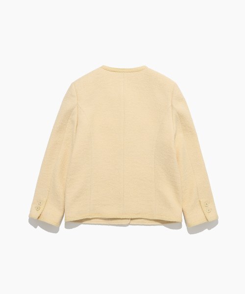 TTUDEMENT(トュードメント)の「BOUCLE TWEED JACKET BUTTER(その他アウター・レディース・その他・MEDIUM)」の6枚目の写真