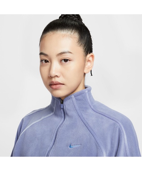 NIKE（ナイキ）の「ナイキ NIKE ナイキ  ワン TF ポーラー ハーフジップ L/S トップ（その他トップス・レディース・サックスブルー/ダークグレー・M/L/XL）」の5枚目の写真