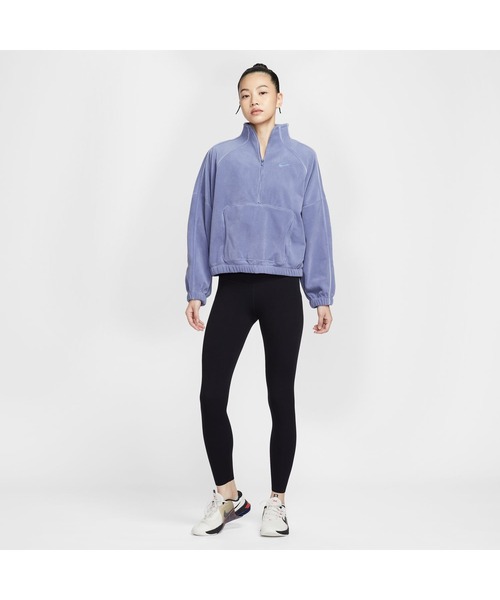 NIKE（ナイキ）の「ナイキ NIKE ナイキ  ワン TF ポーラー ハーフジップ L/S トップ（その他トップス・レディース・サックスブルー/ダークグレー・M/L/XL）」の4枚目の写真
