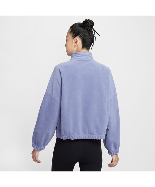 NIKE（ナイキ）の「ナイキ NIKE ナイキ  ワン TF ポーラー ハーフジップ L/S トップ（その他トップス・レディース・サックスブルー/ダークグレー・M/L/XL）」の3枚目の写真