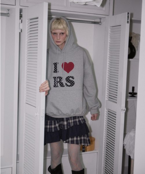 ROSEFRANTZ（ロゼフランツ）の「Dot Heart Hoodie [Gray]（パーカー・レディース・アッシュグレー・OS）」の18枚目の写真