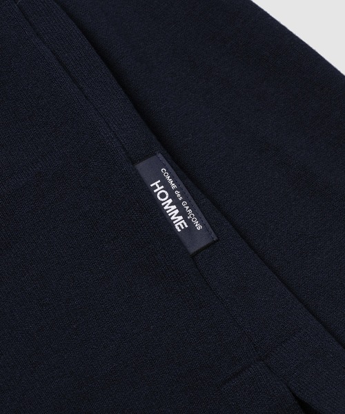 COMME des GARCONS HOMME(コム デ ギャルソン・オム)の「COTTON WOOL OVERSIZE KNIT(ニット/セーター・メンズ・ブラック/ネイビー・L/M/S)」の7枚目の写真