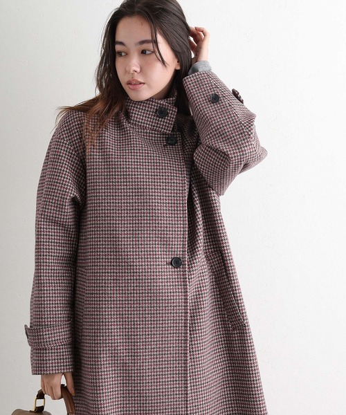 ElegChic(エレグシック)の「フェイクウールコート(チェスターコート・レディース・グレー系その他2/ダークグレー/ボルドー/グレー系その他・M/L)」の19枚目の写真