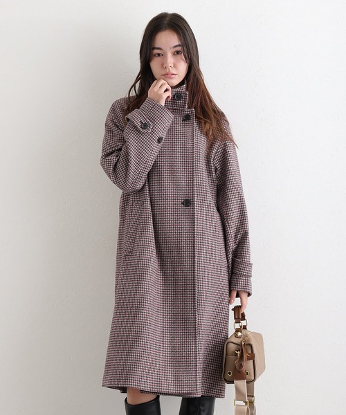 ElegChic(エレグシック)の「フェイクウールコート(チェスターコート・レディース・グレー系その他2/ダークグレー/ボルドー/グレー系その他・M/L)」の16枚目の写真
