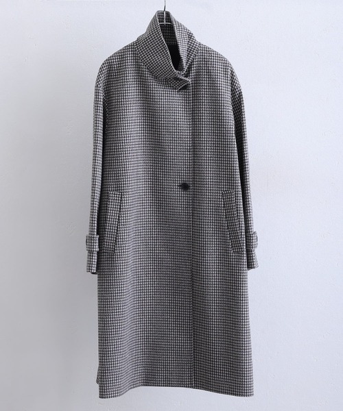 ElegChic(エレグシック)の「フェイクウールコート(チェスターコート・レディース・グレー系その他2/ダークグレー/ボルドー/グレー系その他・M/L)」の11枚目の写真
