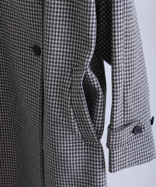 ElegChic(エレグシック)の「フェイクウールコート(チェスターコート・レディース・グレー系その他2/ダークグレー/ボルドー/グレー系その他・M/L)」の7枚目の写真