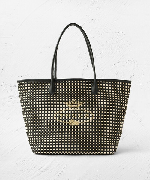 TOCCA(トッカ)の「TO THE SUNLIGHT BAG かごバッグ(かごバッグ・レディース・アイボリー系/ブラック系5/ブラック系・F)」の8枚目の写真