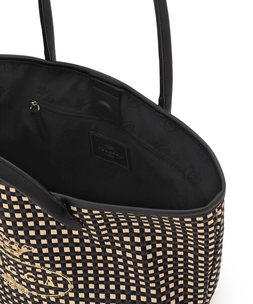 TOCCA(トッカ)の「TO THE SUNLIGHT BAG かごバッグ(かごバッグ・レディース・アイボリー系/ブラック系5/ブラック系・F)」の16枚目の写真