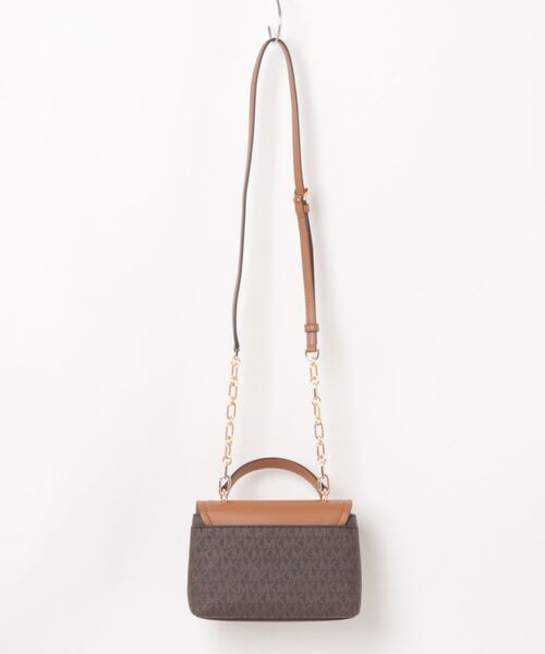 MICHAEL KORS(マイケルコース)の「TRIBECA サッチェル エクストラスモール - MKシグネチャー(ハンドバッグ・レディース・ブラウン系その他・FREE)」の7枚目の写真