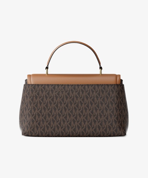 MICHAEL KORS(マイケルコース)の「TRIBECA サッチェル エクストラスモール - MKシグネチャー(ハンドバッグ・レディース・ブラウン系その他・FREE)」の4枚目の写真