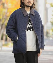 ITEMS URBANRESEARCH | 襟コーデュロイ 中綿キルティングジャケット(ダウンジャケット/コート)
