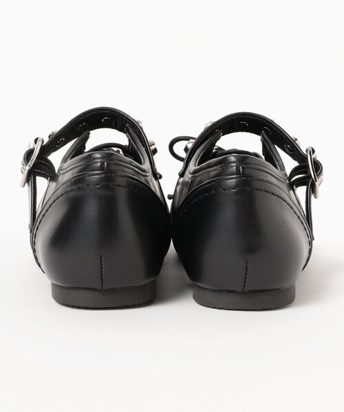 Casselini（キャセリーニ）の「Casselini / レースアップ スニーカー（パンプス・レディース・ブラック/ブラック系その他4・24.5cm/24.0cm/23.5cm/23㎝）」の14枚目の写真