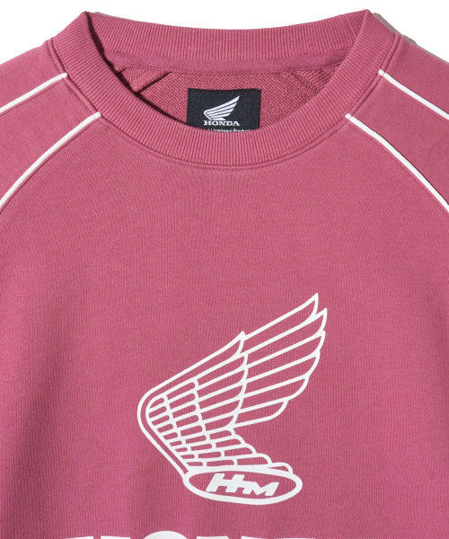 PHYPS MOTORCYCLE(フィップスモーターサイクル)の「Classic Wing Logo Sweat Shirt Wine(スウェット・メンズ・その他・MEDIUM/LARGE/X-LARGE/SMALL)」の3枚目の写真