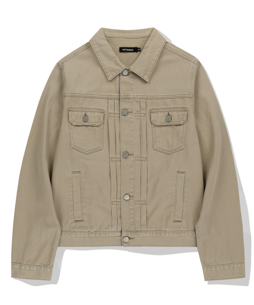NOT4NERD(ノットフォーナード)の「Abyss Horizon Denim Trucker Jacket - Beige(デニムジャケット・レディース・その他・MEDIUM/LARGE/X-LARGE)」の2枚目の写真
