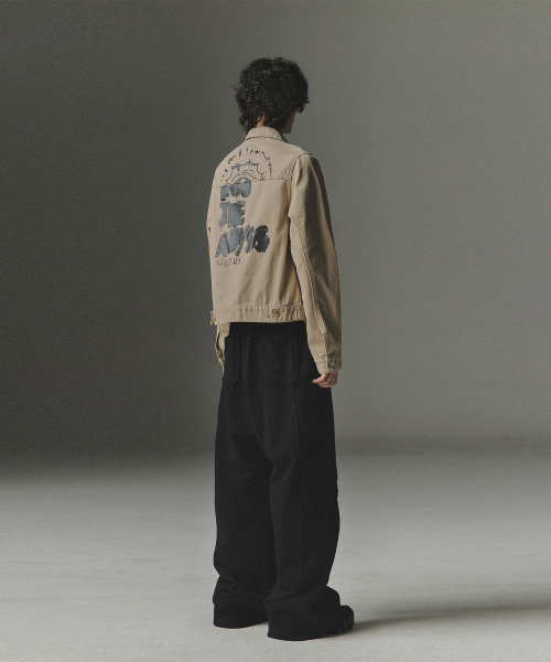 NOT4NERD(ノットフォーナード)の「Abyss Horizon Denim Trucker Jacket - Beige(デニムジャケット・レディース・その他・MEDIUM/LARGE/X-LARGE)」の5枚目の写真