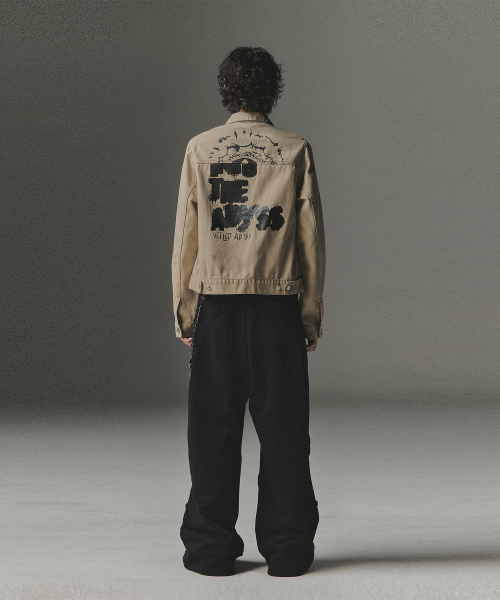 NOT4NERD(ノットフォーナード)の「Abyss Horizon Denim Trucker Jacket - Beige(デニムジャケット・レディース・その他・MEDIUM/LARGE/X-LARGE)」の6枚目の写真