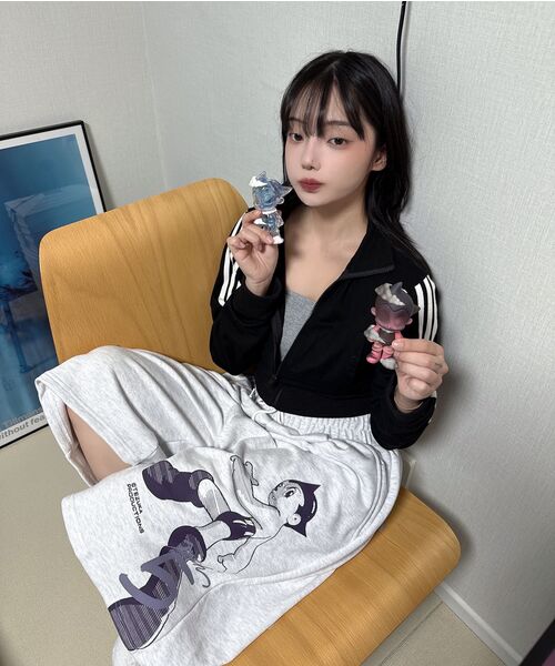 MAINBOOTH（メインブース）の「[アトム] マハ5 スウェットショーツ（クラウドグレー）（その他パンツ・レディース・その他・3/2/1）」の19枚目の写真