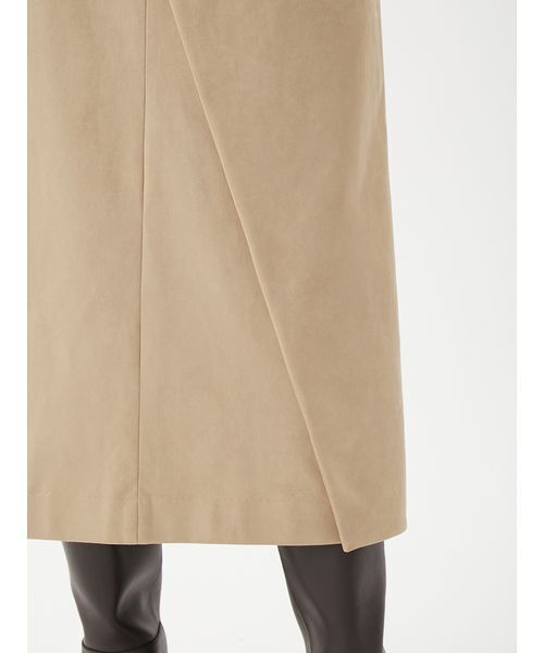 Mila Owen(ミラオーウェン)の「【セットアップ対応】スウェードアシメストレートスカート(スカート・レディース・ベージュ/ミント/キャメル・1/0)」の9枚目の写真