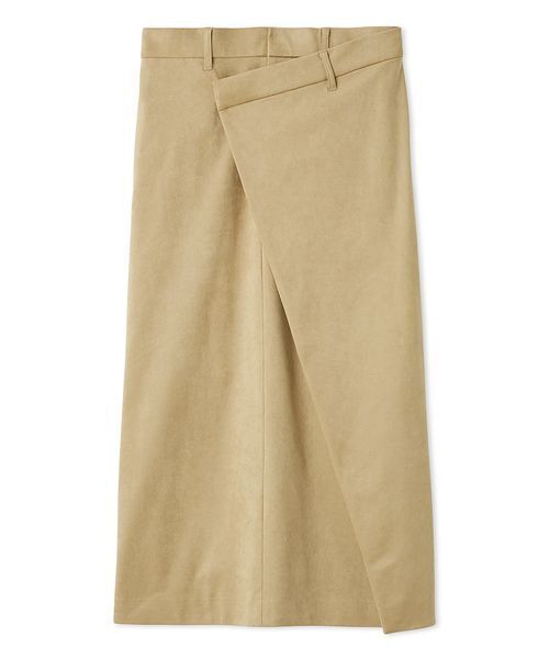 Mila Owen(ミラオーウェン)の「【セットアップ対応】スウェードアシメストレートスカート(スカート・レディース・ベージュ/ミント/キャメル・1/0)」の15枚目の写真