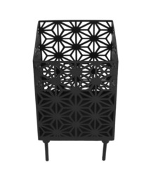 S'more（スモア）の「【和柄4面焚火台】 焚き火台＆横長天板＆収納袋セット（アウトドアグッズ）」