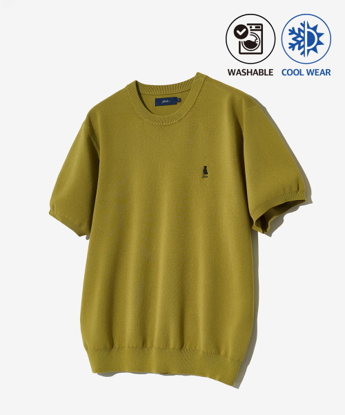 YALE(イェール)の「コンフォートクールラウンド半袖ニットシトラス(Tシャツ/カットソー・レディース・その他・SMALL/MEDIUM/LARGE/X-LARGE)」の2枚目の写真
