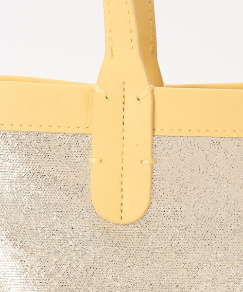 HELOYSE（エロイーズ）の「HELOYSE/エロイーズ plume tote S（トートバッグ・レディース・ゴールド/ブラック・FREE）」の12枚目の写真