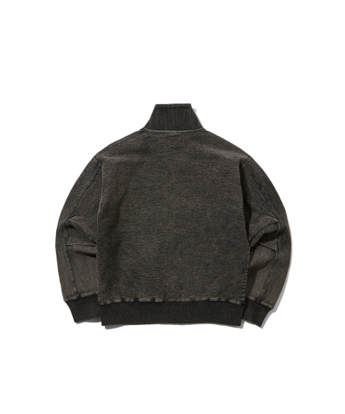 PENFIELD（ペンフィールド）の「[TRAILWEAR] ウィメンズフェイデッドインディゴクロップカラー フルジップブラウン_FR1KJ02F（スウェット・レディース・ブラウン・MEDIUM/SMALL）」の3枚目の写真