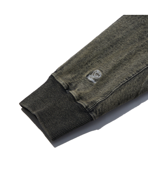 PENFIELD（ペンフィールド）の「[TRAILWEAR] ウィメンズフェイデッドインディゴクロップカラー フルジップブラウン_FR1KJ02F（スウェット・レディース・ブラウン・MEDIUM/SMALL）」の8枚目の写真