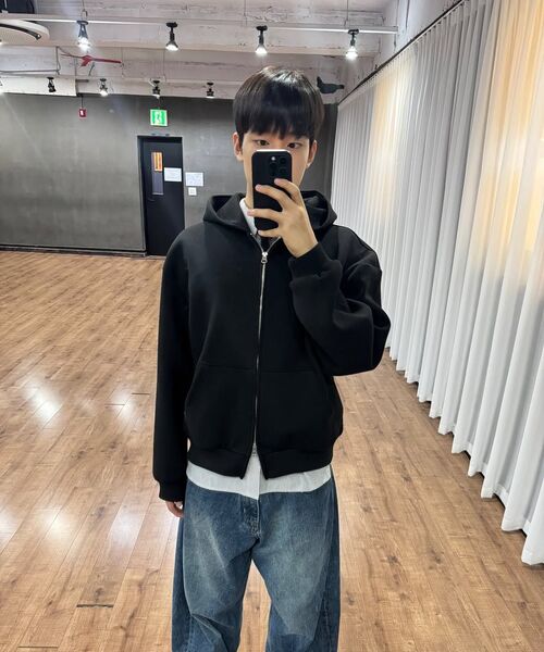 URBANSTOFF(アーバンストッフ)の「ネオプレンダイバークロップフードジップアップ(ブラック)(パーカー・レディース・その他・MEDIUM/LARGE)」の4枚目の写真