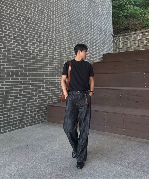 WORK ON BODY OFF（ワークオンボディオフ）の「エデンスラブセミワイドデニムパンツ[ブラック]（デニムパンツ・メンズ・ブラック・LARGE/X-LARGE/XX-LARGE）」の20枚目の写真